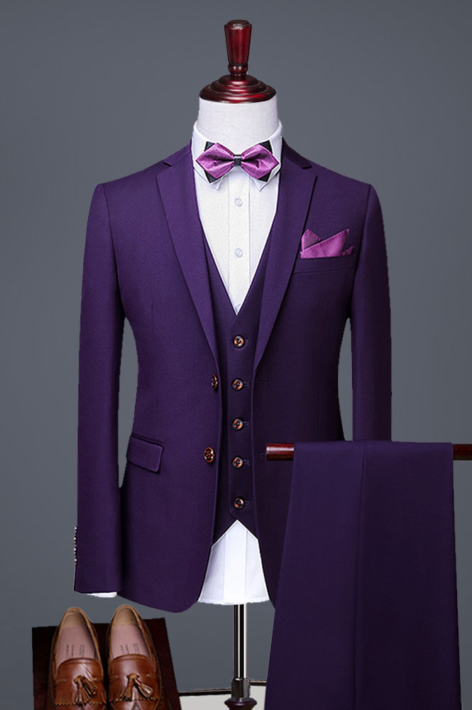 新郎伴郎三件套禮服定制